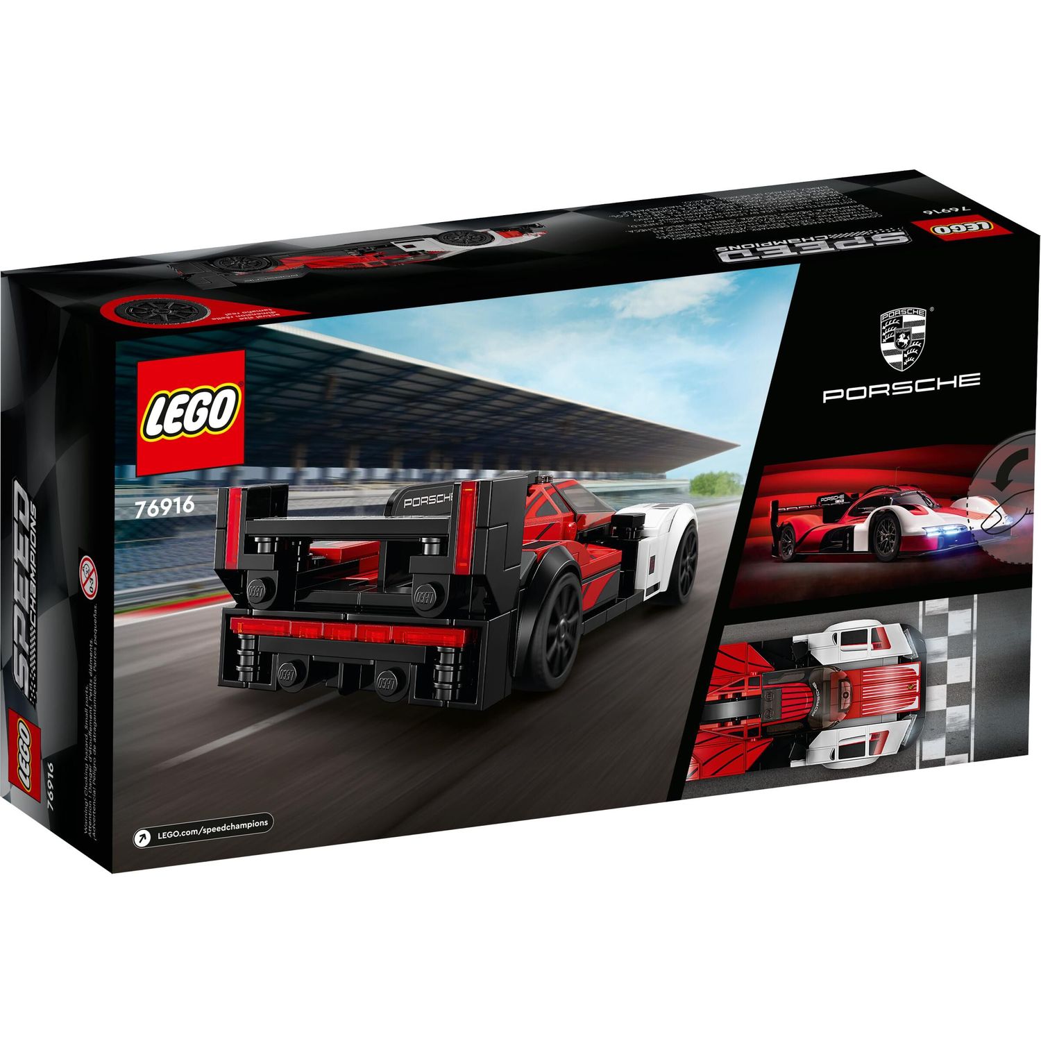 Конструктор LEGO Speed Champions Porsche 963 280 дет. - фото 8