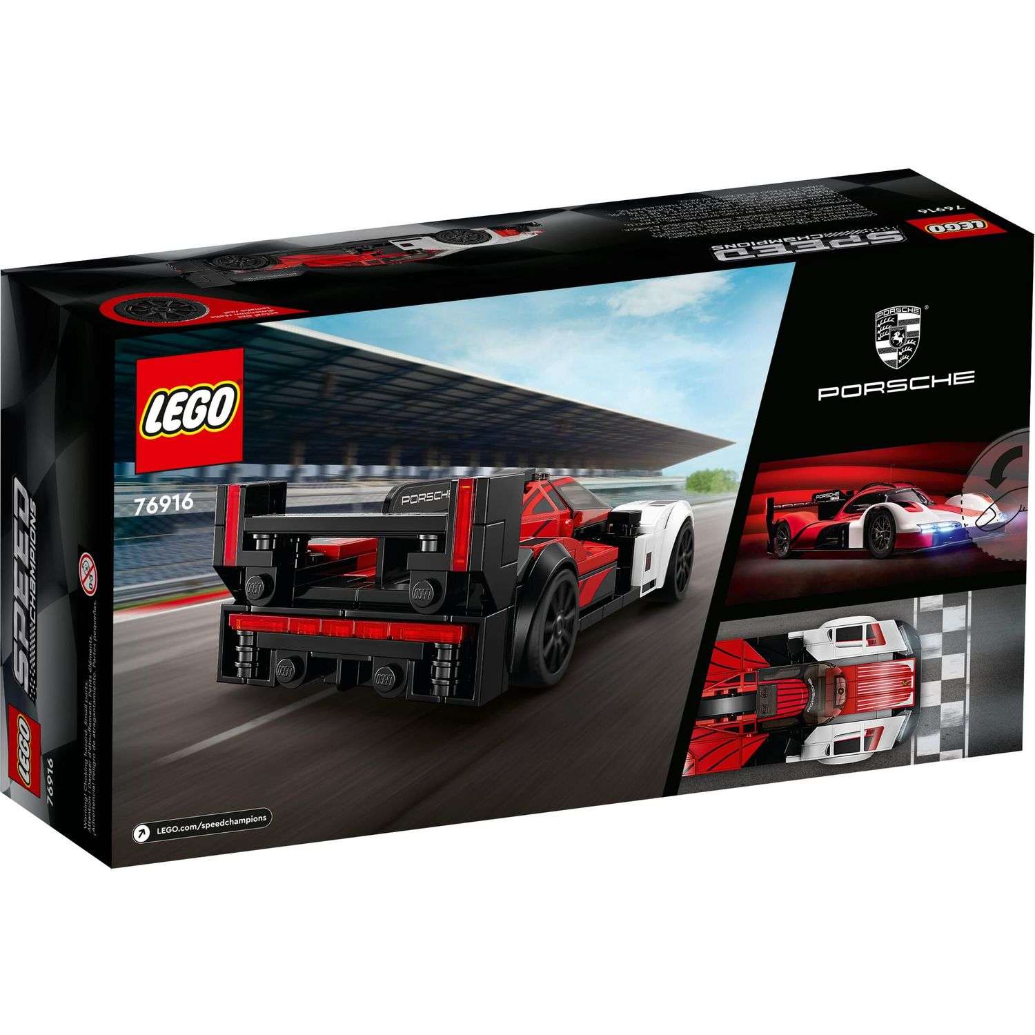 Конструктор LEGO Speed Champions Porsche 963 280 дет. - фото 8