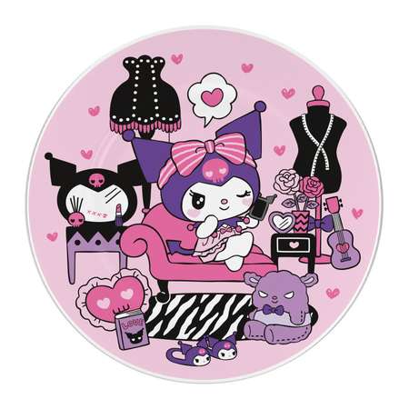 Набор посуды ND PLAY Kuromi 3 шт.