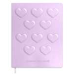 Дневник школьный Феникс + Сердечки на сиреневом