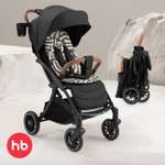 Коляска прогулочная Happy Baby Lynn черный
