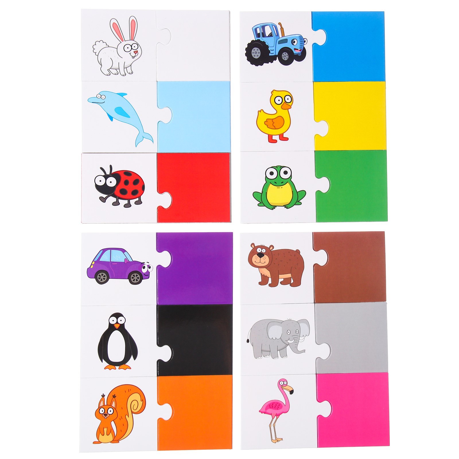 Пазл Синий трактор - фото 9