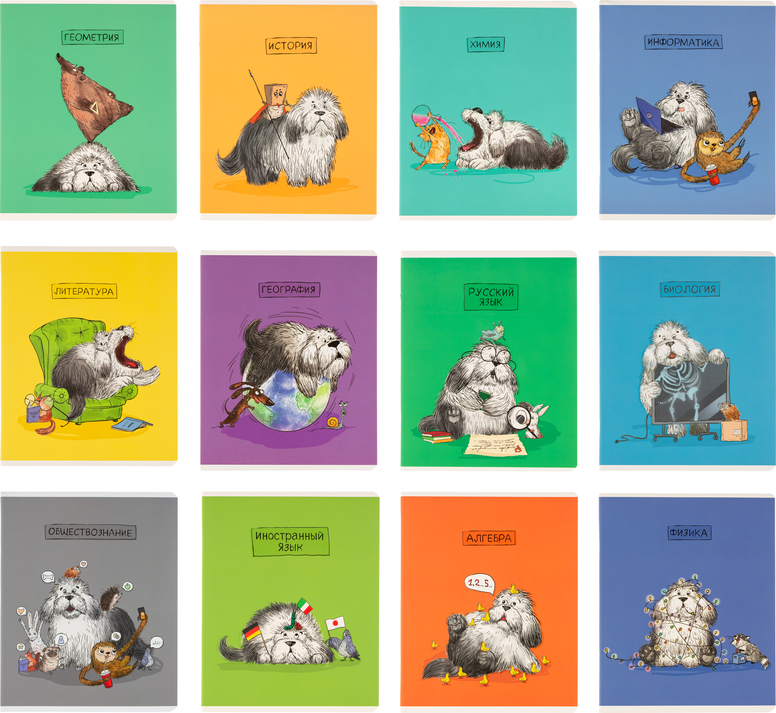 Тетрадь Комус клетка - фото 1