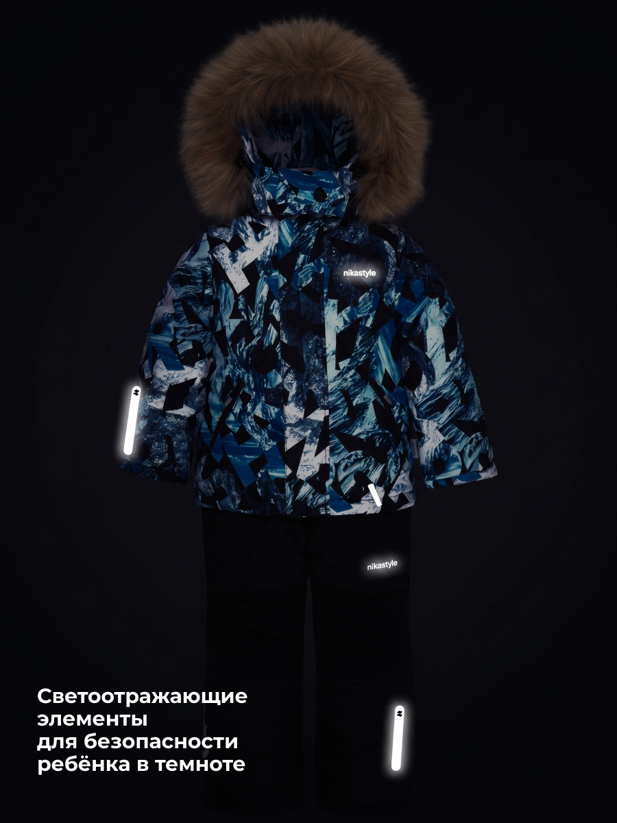 Костюм NIKASTYLE 7з2326 индиго/черный - фото 10