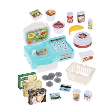 Игровой набор Наша Игрушка касса, продукты