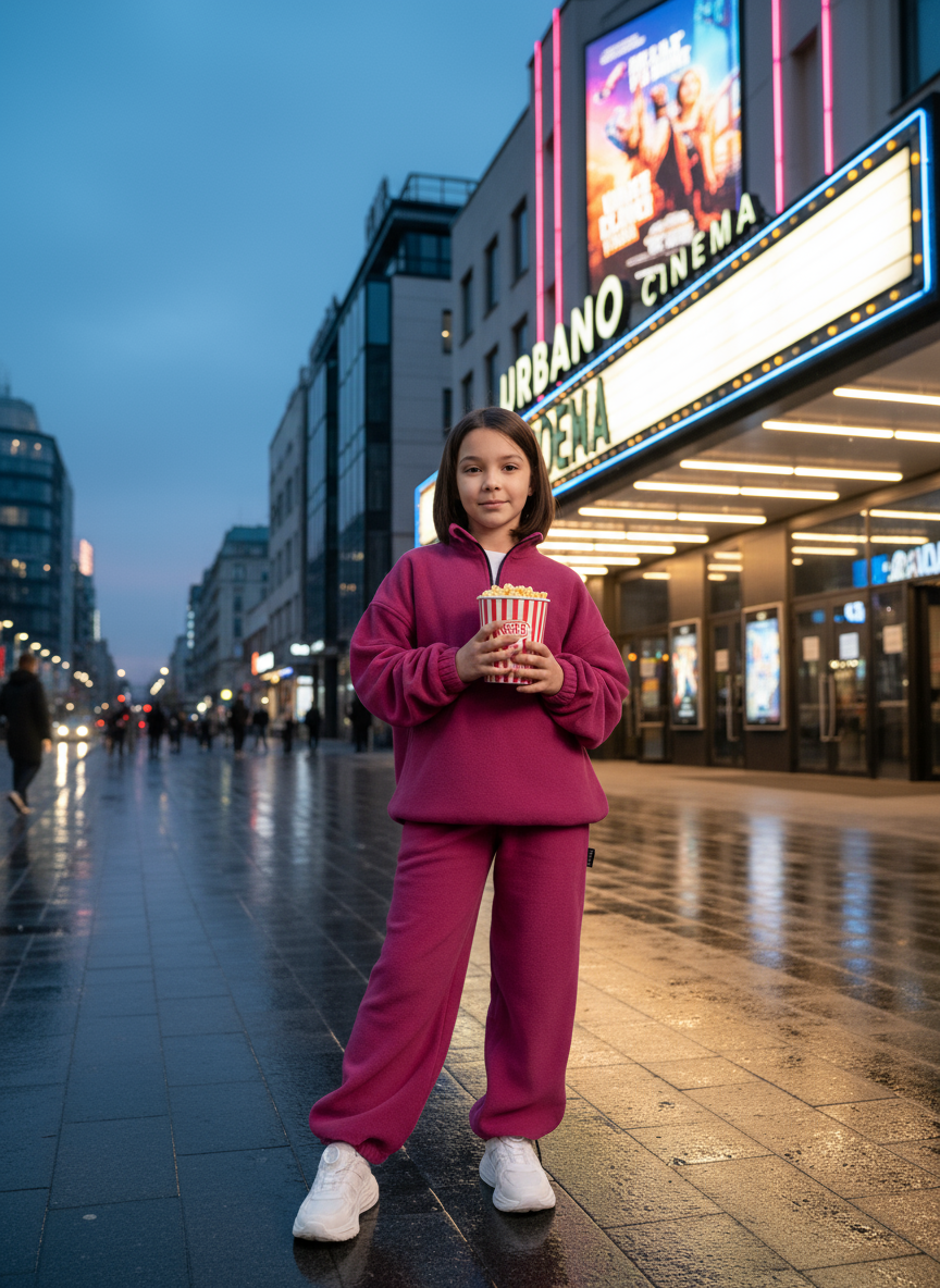 Костюм флисовый ULTRA 7074-ул фуксия - фото 45