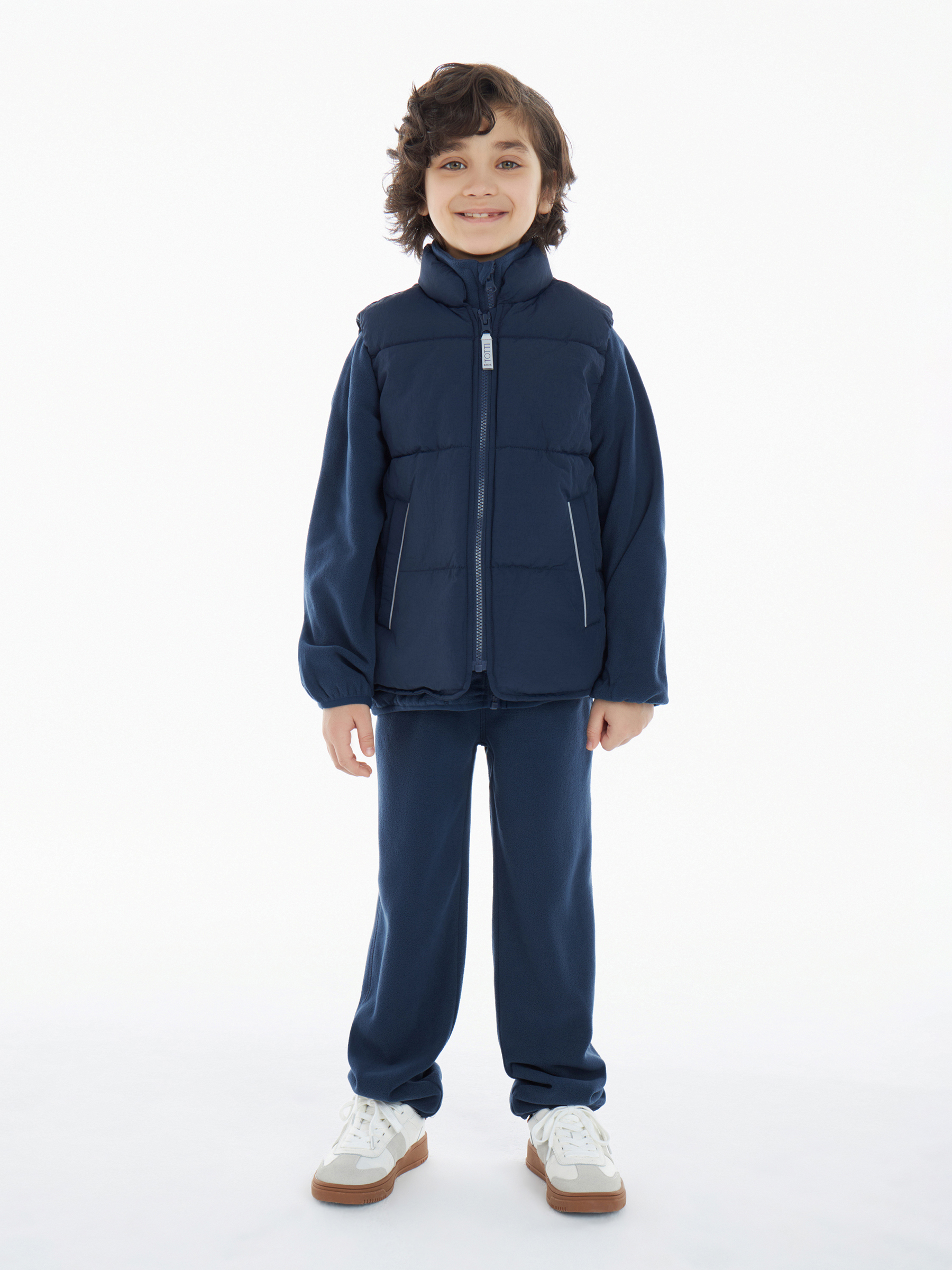 Жилет Totti Kids AW23TKB013/Жилет/Синий - фото 2