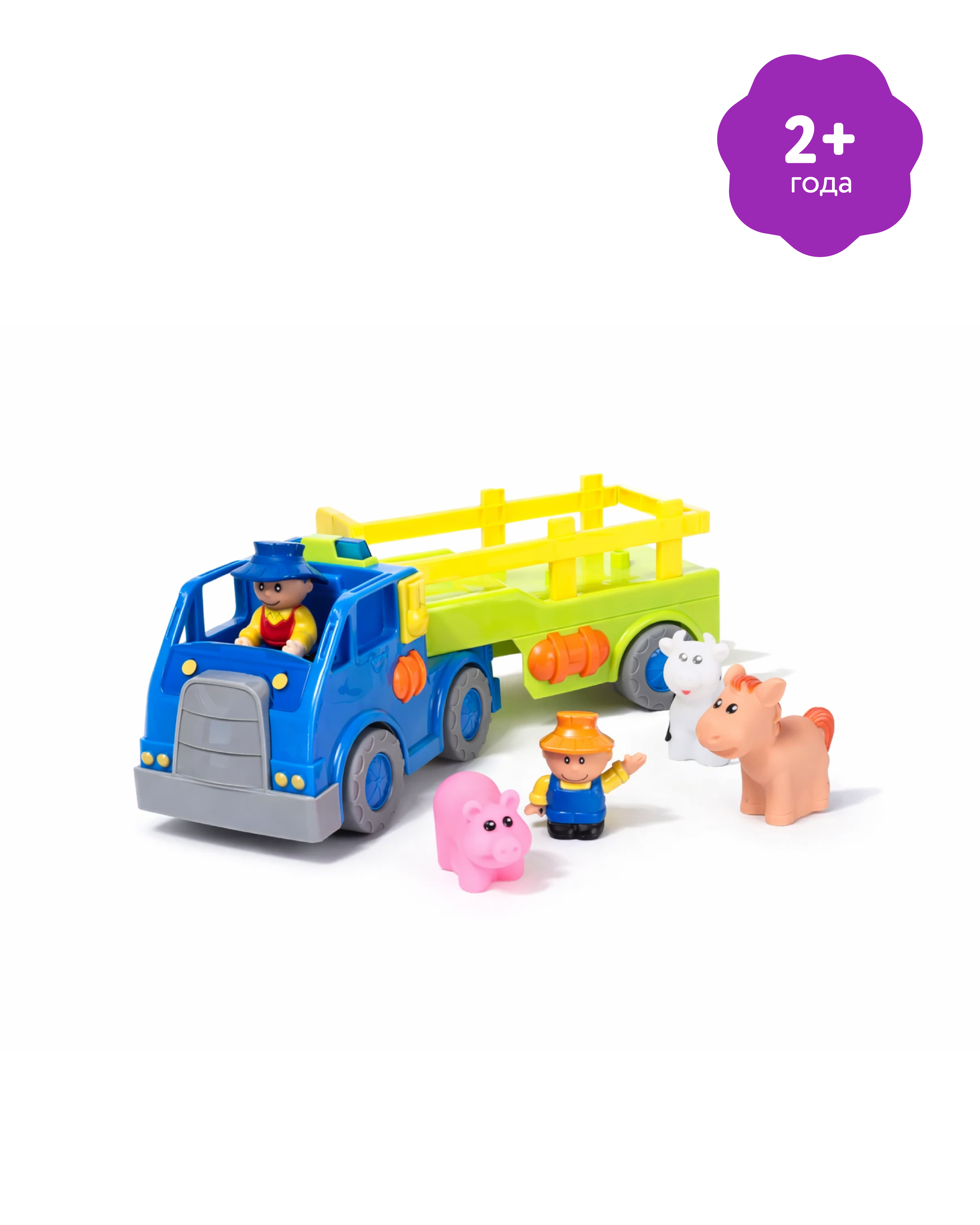 Автомобиль BabyGo Машина фермера - фото 1