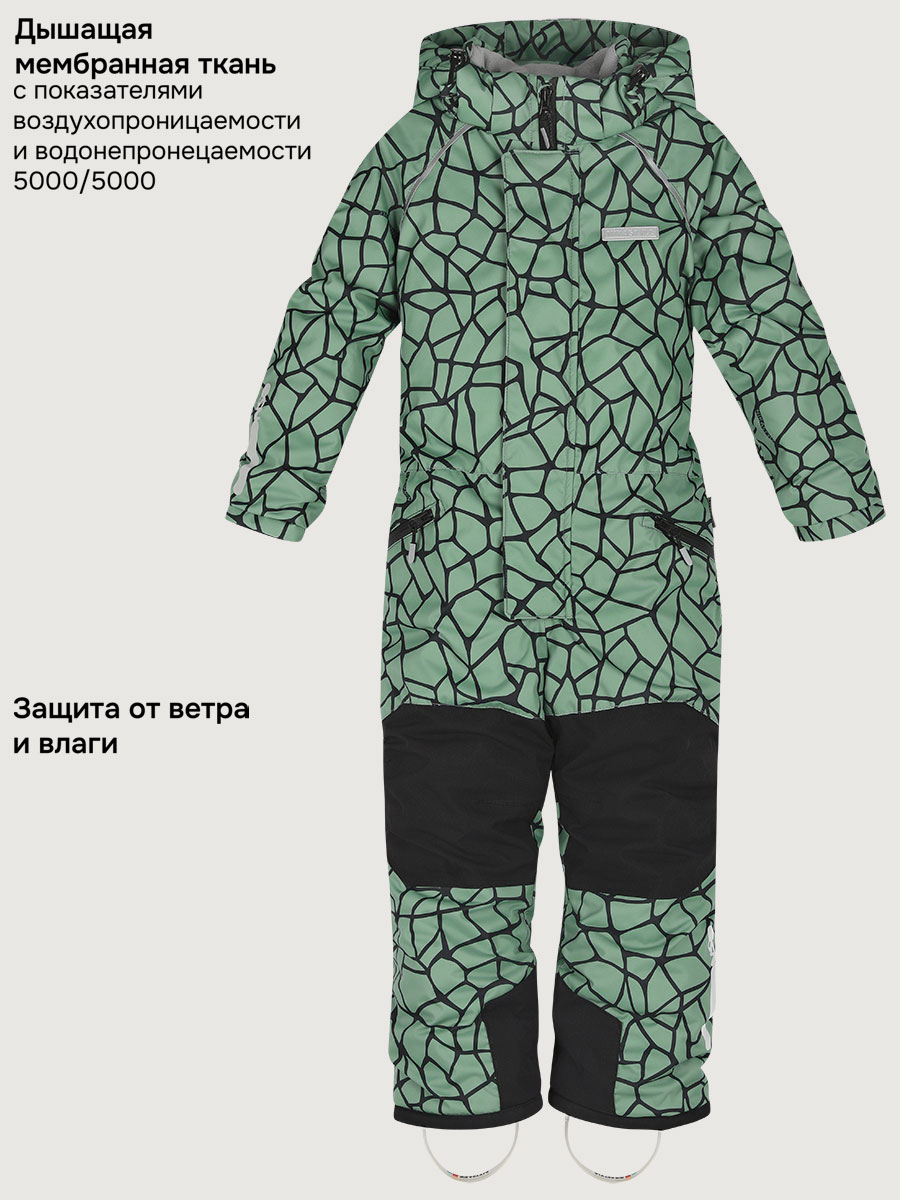 Комбинезон NIKASTYLE 8з2125 полынь/черный - фото 4