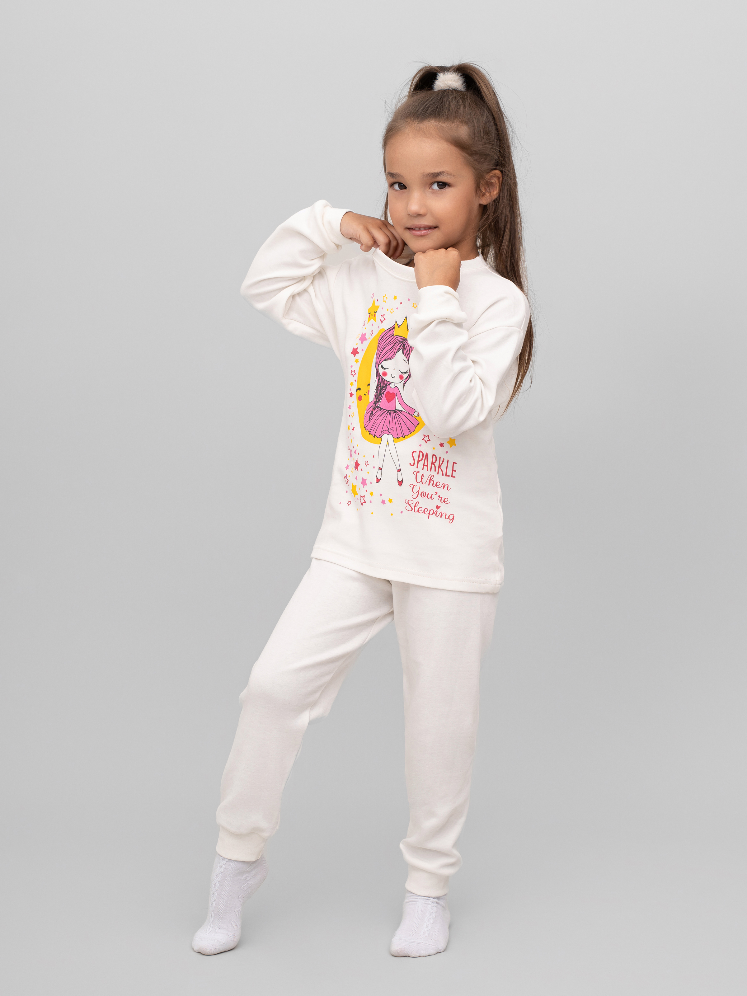 Пижама Утенок 800п молочный принцесса - фото 12