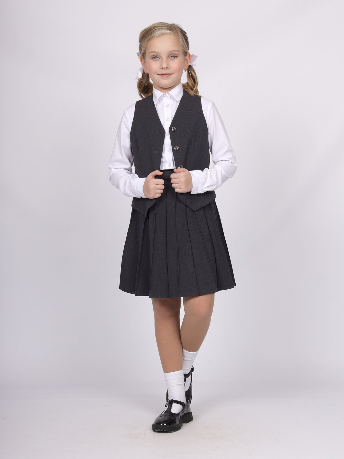 Жилет Sky Lake 2536 Рио серый - фото 4