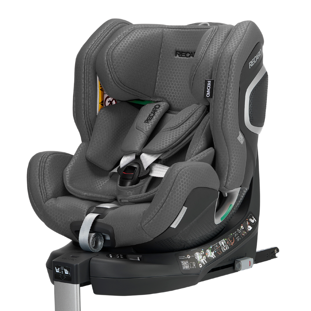 Автокресло Recaro Xenon 1 KID Isofix 0+/1/2 (0-25 кг) серый - фото 9