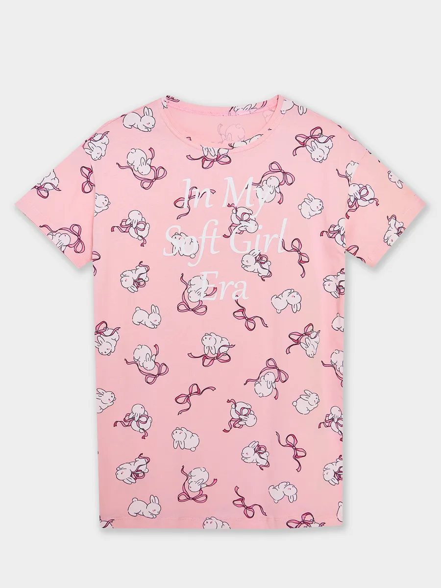 Сорочка ночная Mark Formelle (Марк Формэль) 577717/зайчики на розовом - фото 5