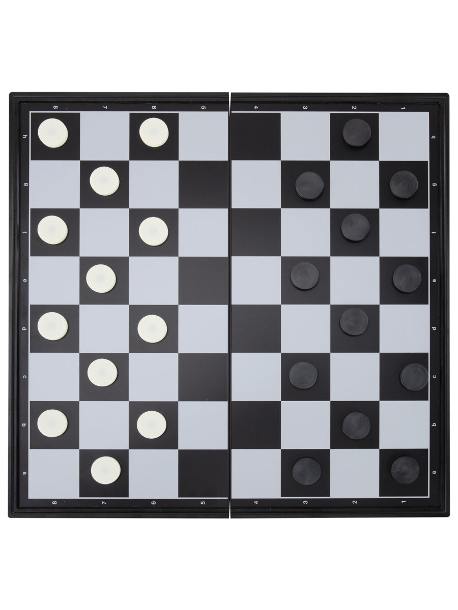 Настольная игра Золотая сказка шахматы, шашки, нарды 32x32 см - фото 19