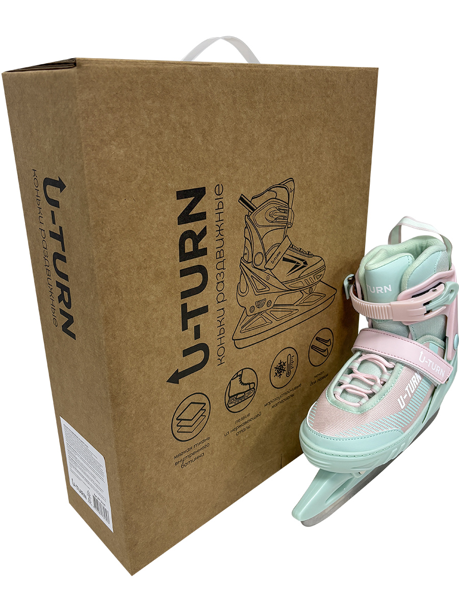 Коньки U-TURN Раздвижные 29-32 - фото 5