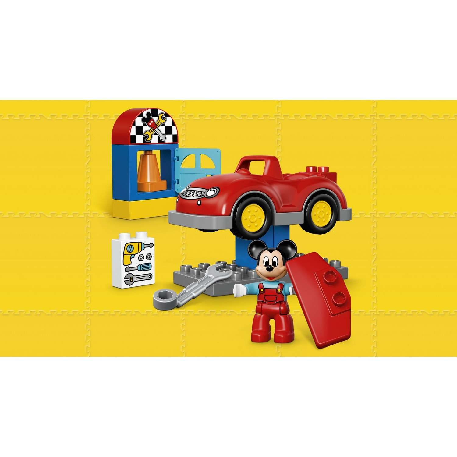 Конструктор LEGO DUPLO Мастерская Микки блочный - фото 8