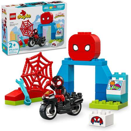 Конструктор LEGO DUPLO Мотоциклетное приключение блочный