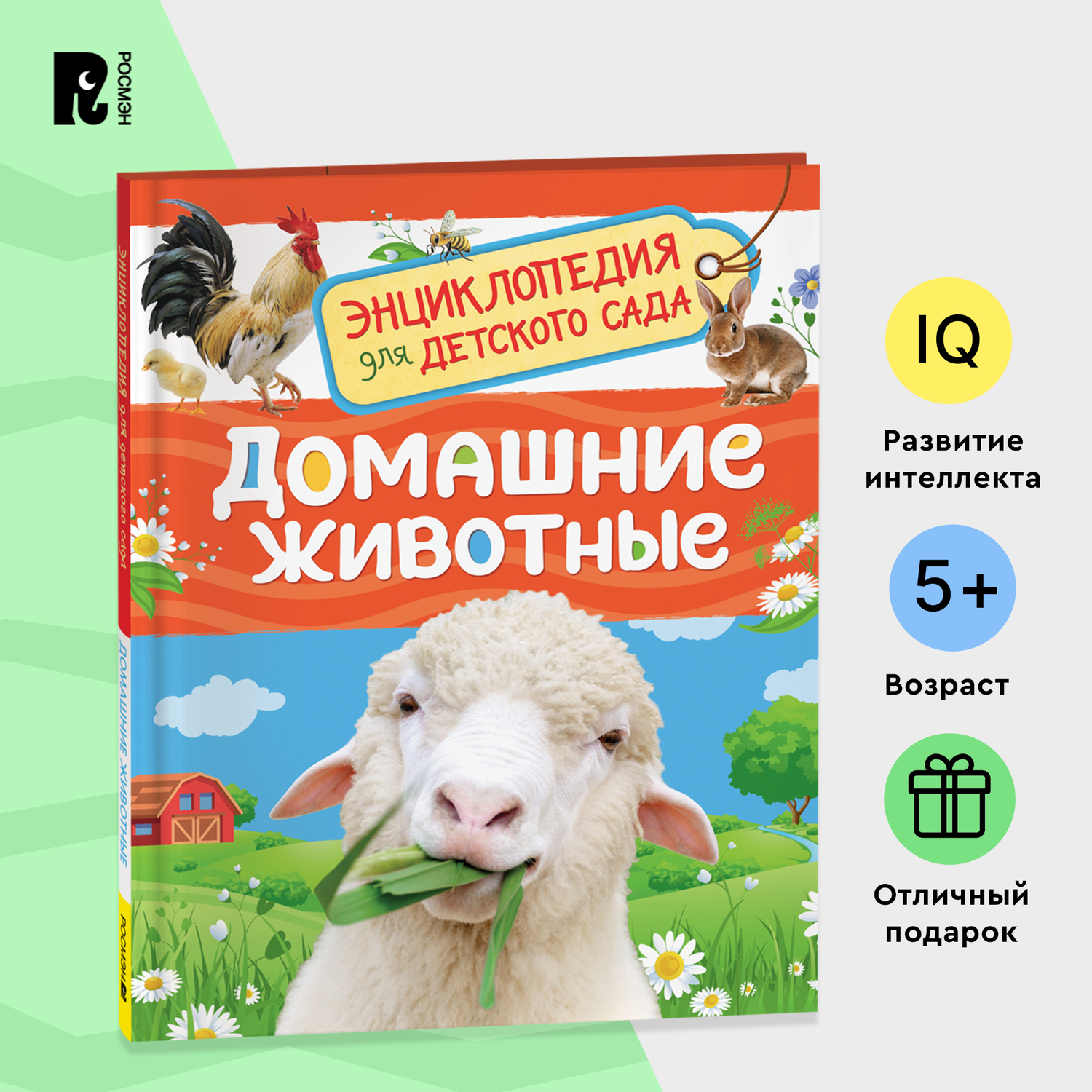 Книга Росмэн Домашние животные Энциклопедия для детского сада - фото 7