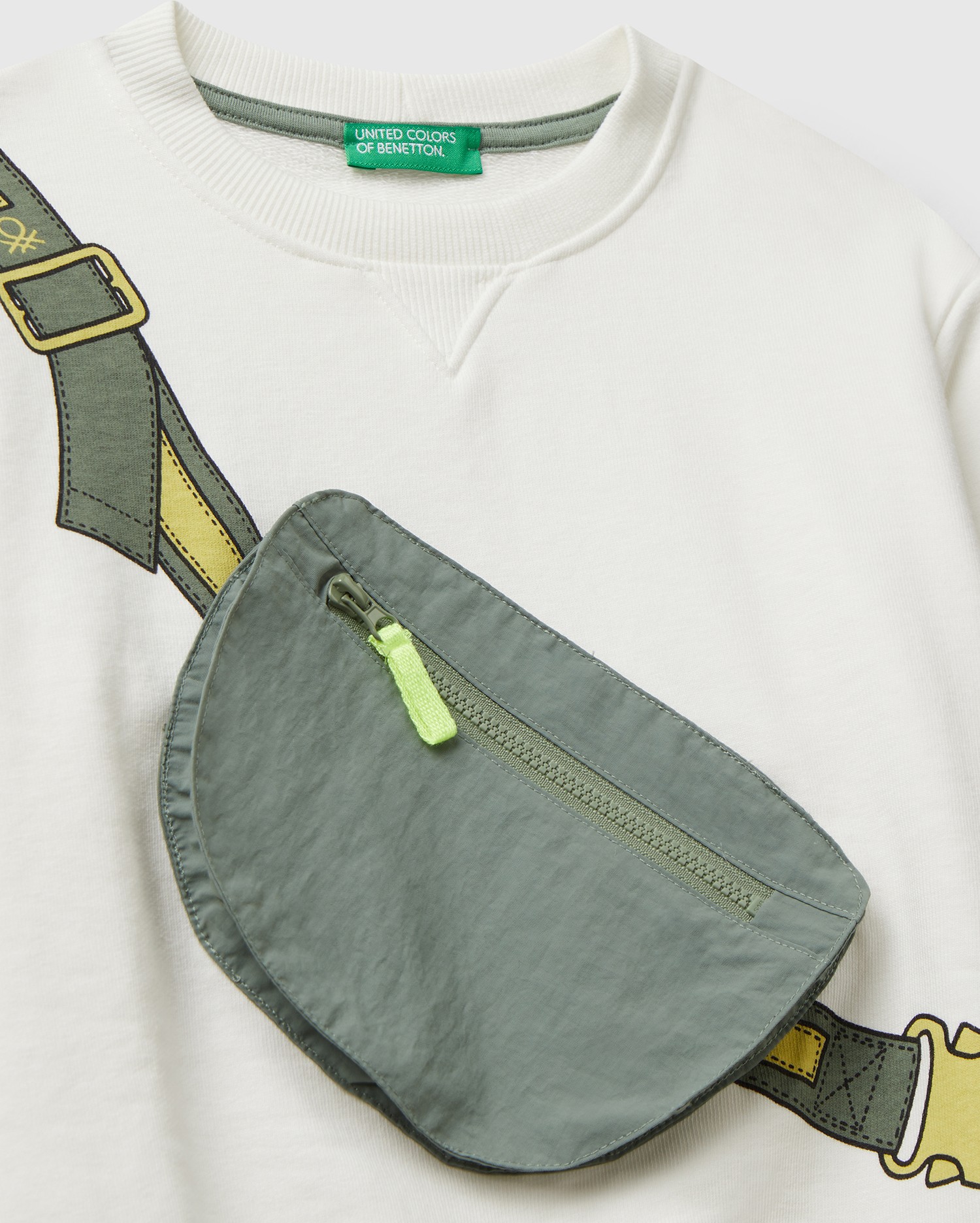 Свитшот United Colors of Benetton 25A_32N4G10KO_074 - фото 3
