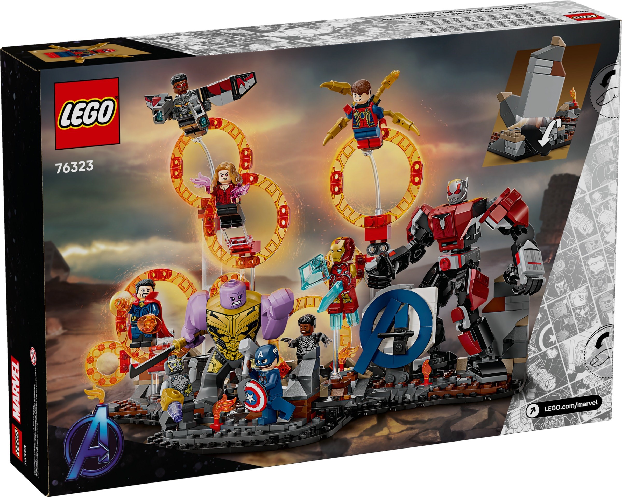 Конструктор LEGO Marvel Super Heroes 76323 621 дет. - фото 1