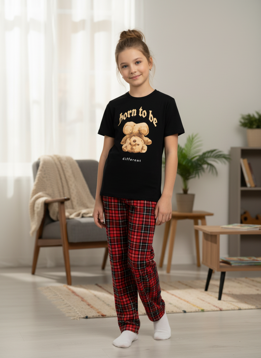 Пижама ULTRA 827п/1-Ул черный Born - фото 1