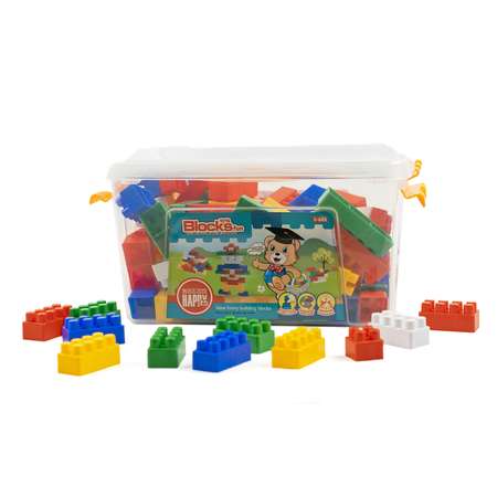Конструктор SHARKTOYS в контейнере 140 деталей