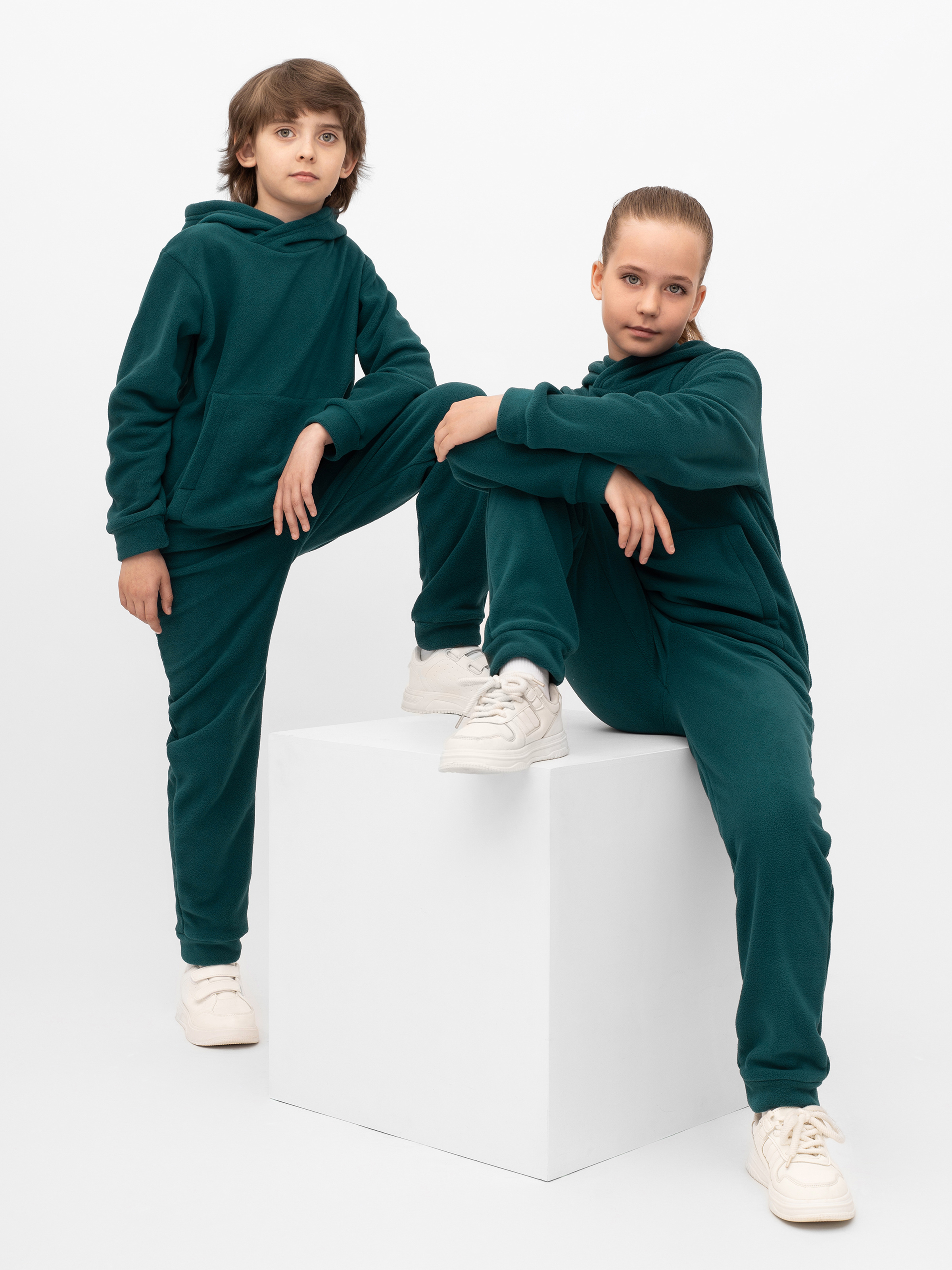Костюм флисовый Утенок 7043г(ш) изумруд - фото 43