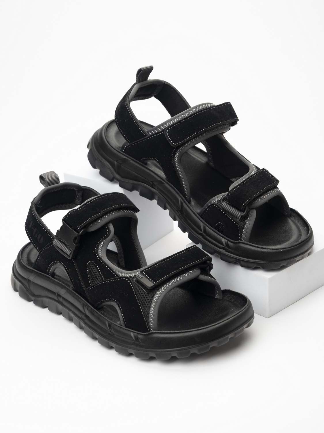 Изображение товара Сандалии TikkaGo для мальчика Летние слипоны с липучками и анатомической стелькой