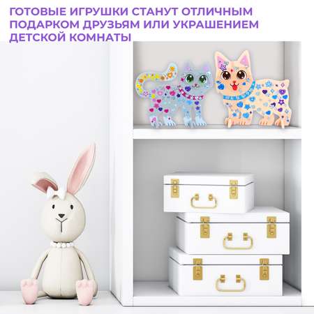 Аппликация Дрофа-Медиа Котёнок и Щенок