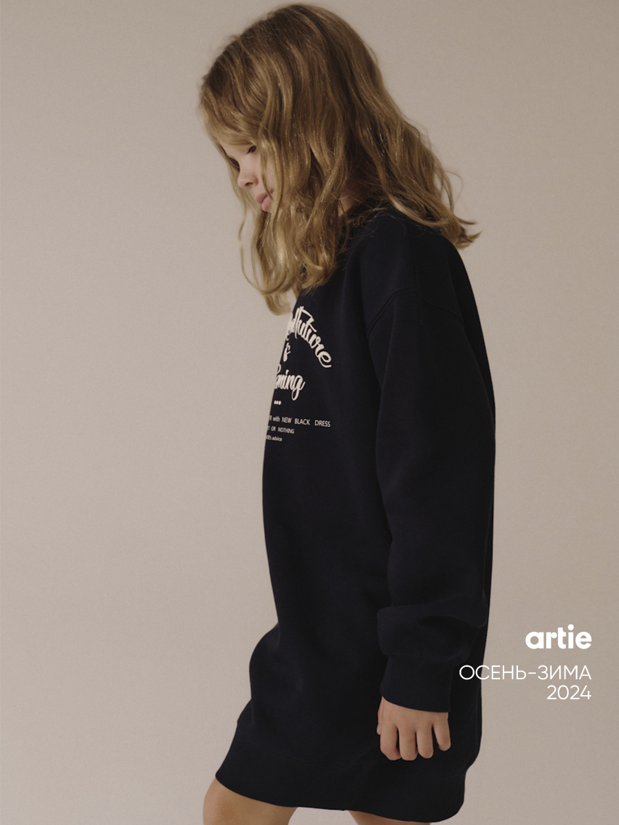 Платье artie Pl-937d/черный - фото 5