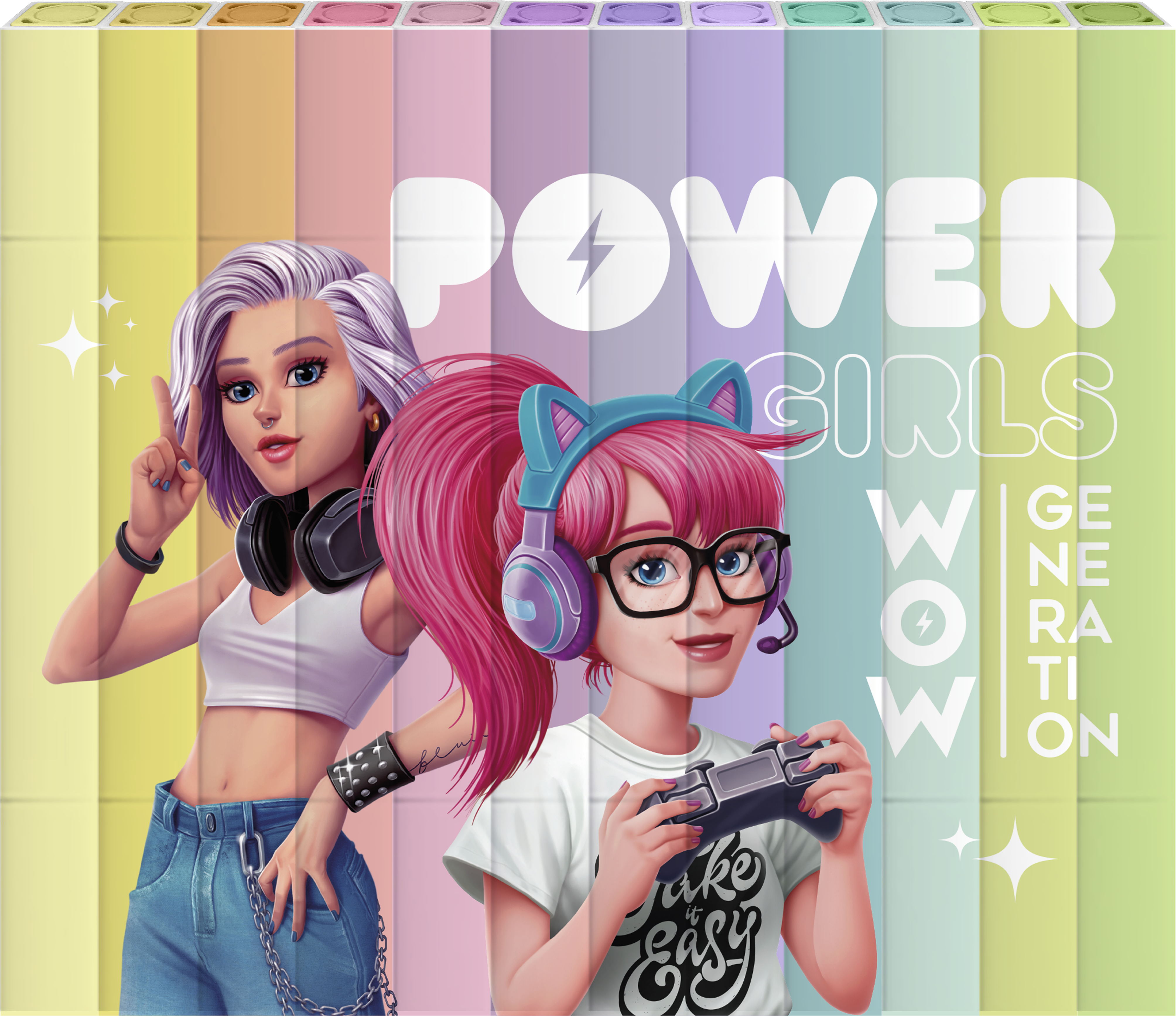 Маркеры WOW Generation 12 цв. - фото 2