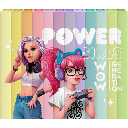 Маркеры WOW Generation 12 цв.