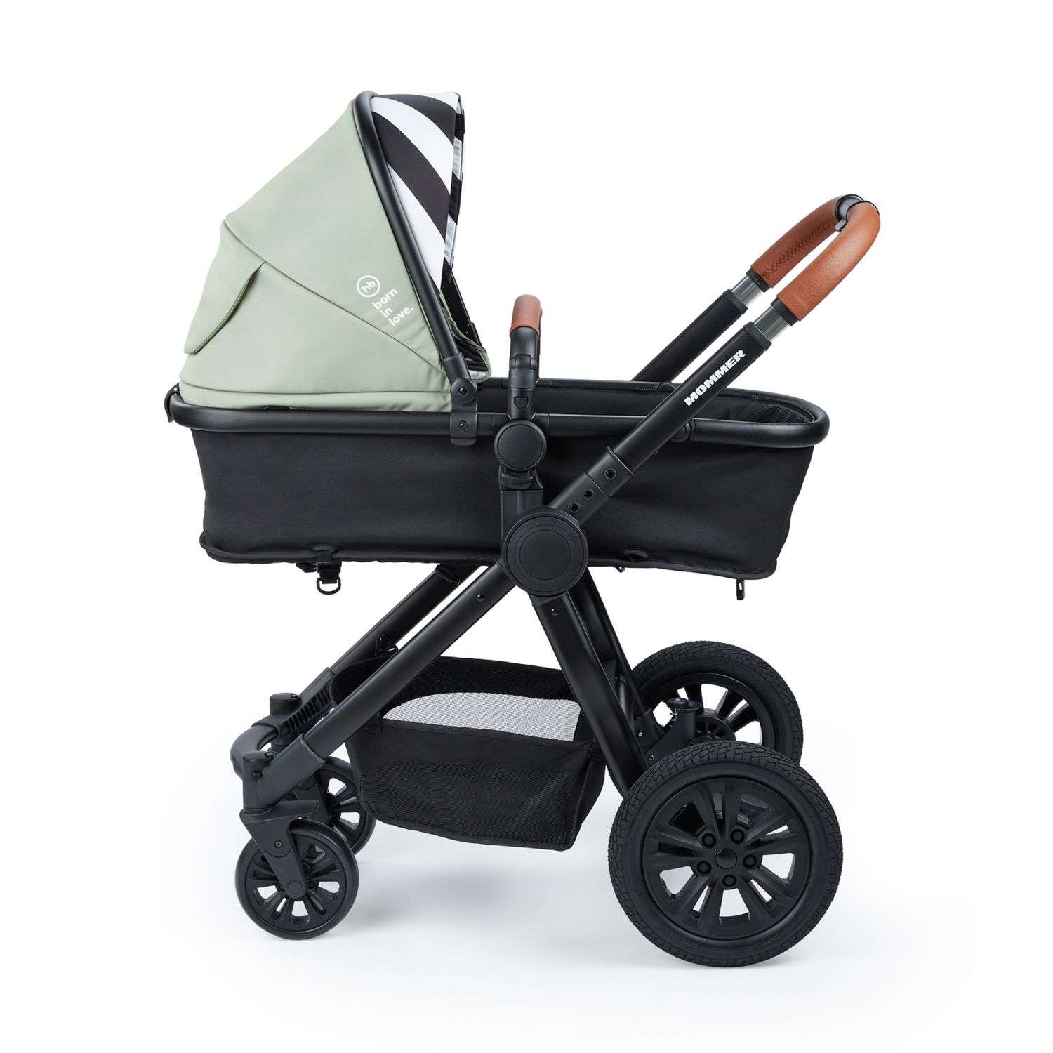 Коляска трансформер Happy Baby Mommer Dark Green - фото 6