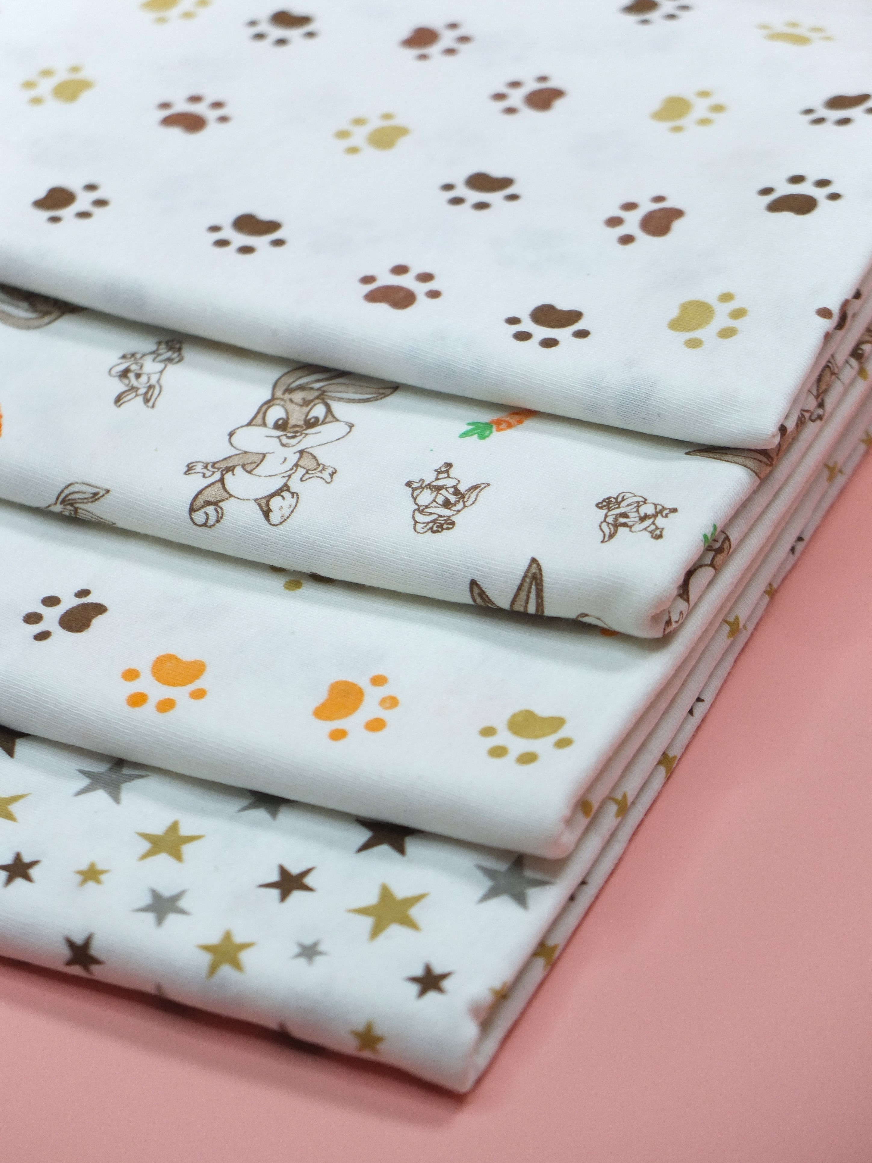 Пелёнка Дашенька комплект 4 шт трикотаж 80х100 см 4 шт. - фото 1