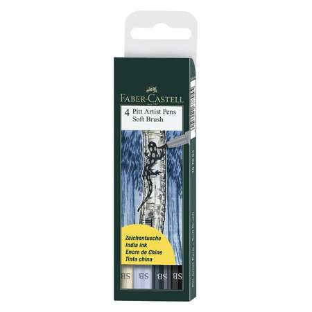 Ручка капиллярная Faber Castell 4 шт.