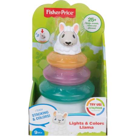 Пирамидка Fisher Price Лама музыкальная GRW43