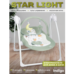 Качели Indigo Star light зеленый