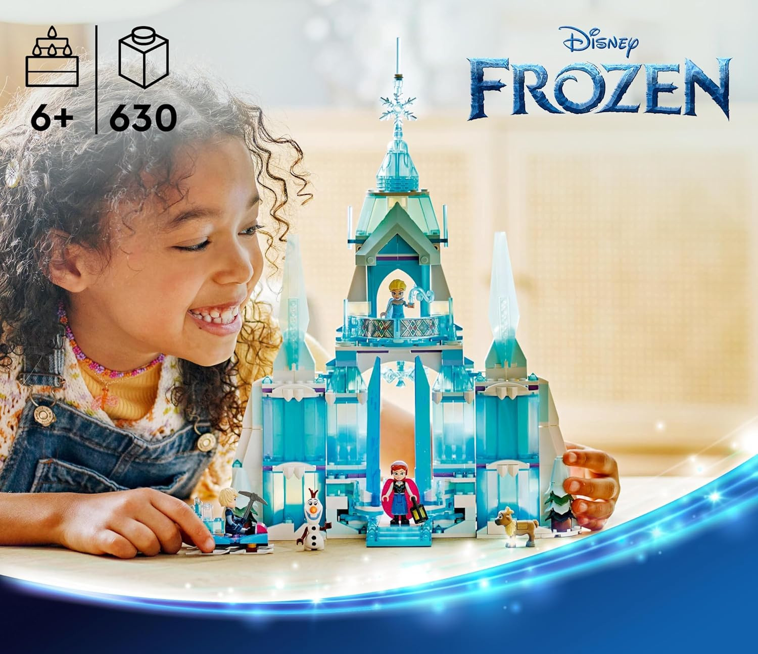 Конструктор LEGO Disney Princess Ледовый дворец Эльзы 630 дет. - фото 7