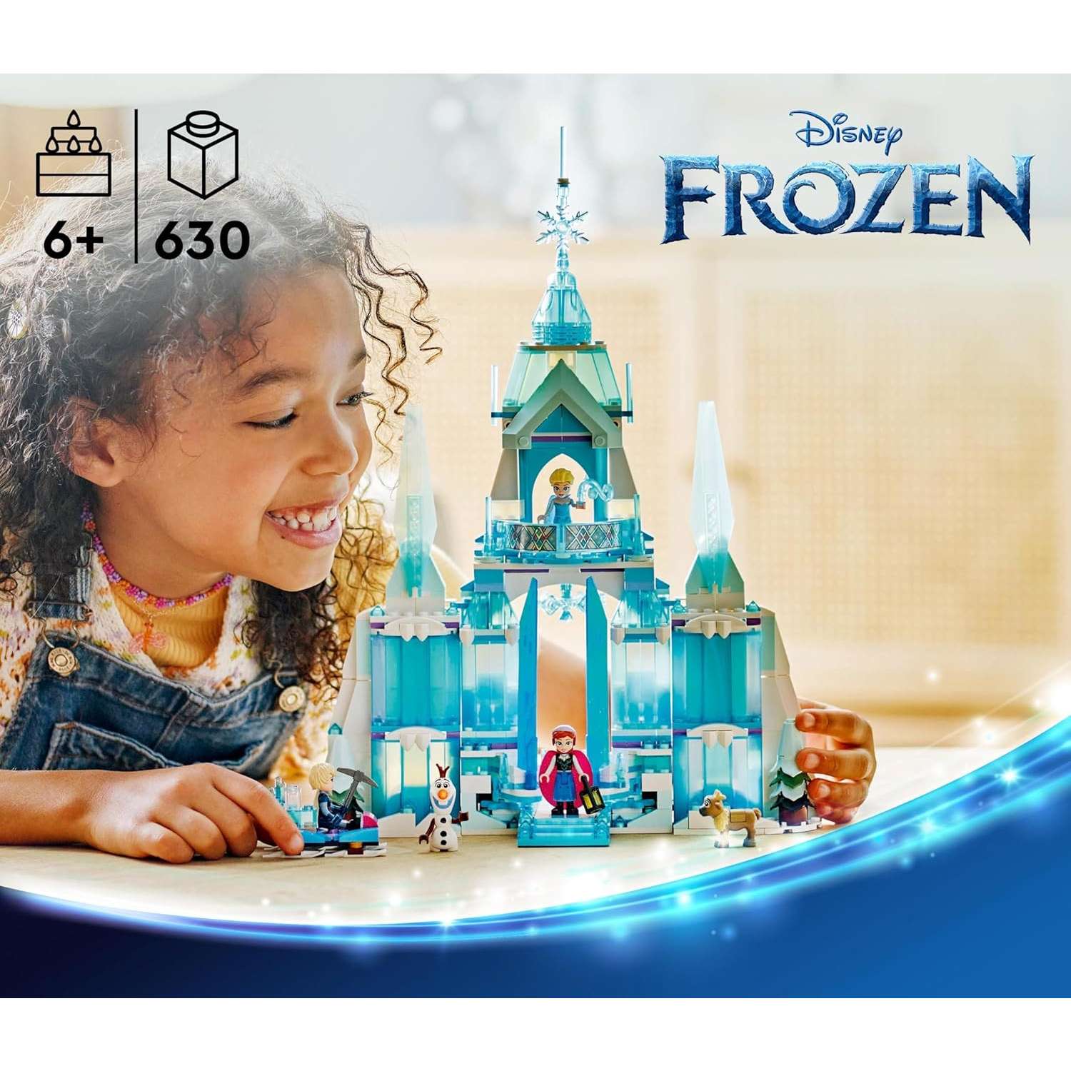 Конструктор LEGO Disney Princess Ледовый дворец Эльзы блочный - фото 7