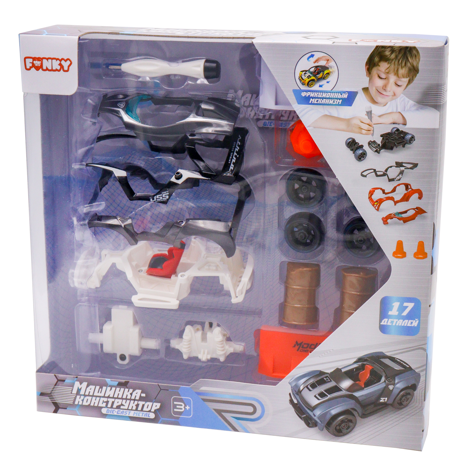 Автомобиль Funky Toys YS0281484-МП - фото 4