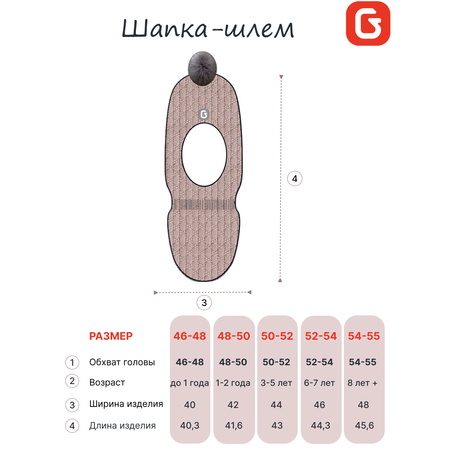 Шапка GUSTI
