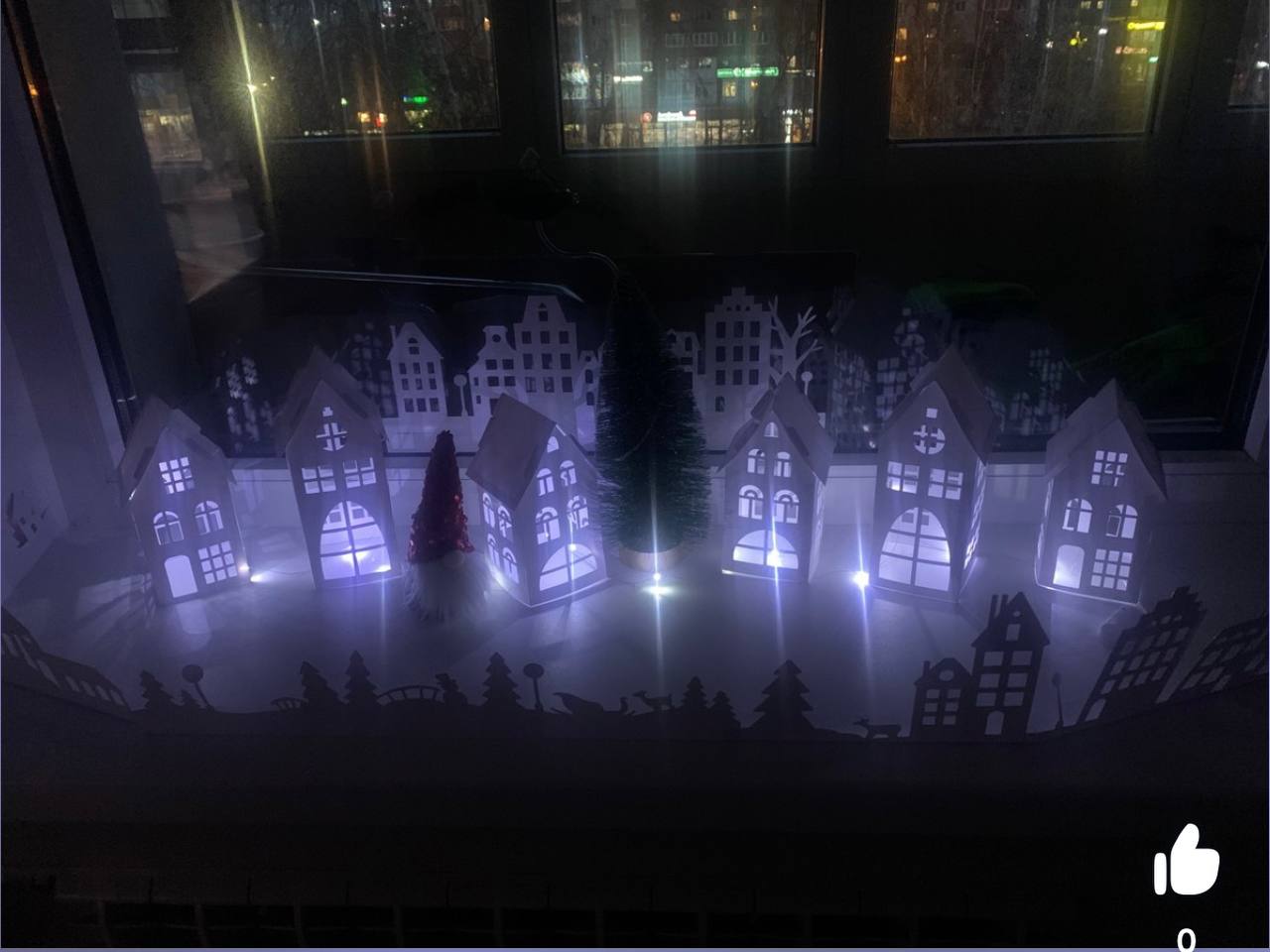 Новогодний декор HappyLine Бумажная гирлянда - фото 27