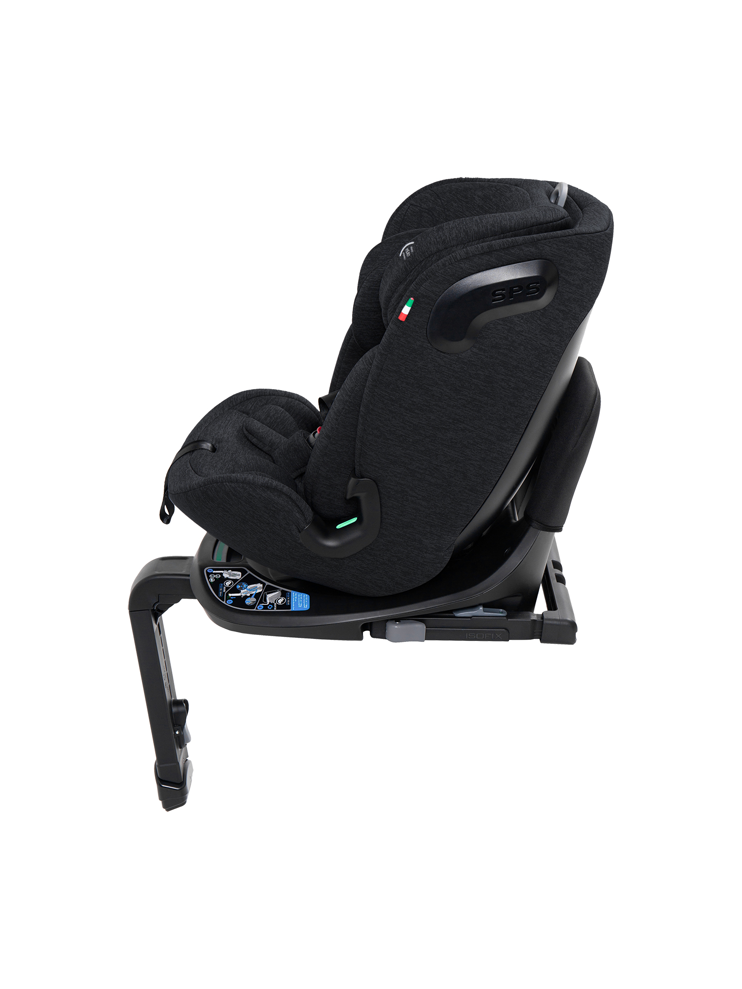 Автокресло Sweet Baby Voyager P12 Pro Black Isofix 0+/1/2/3 (0-36 кг) черный - фото 24