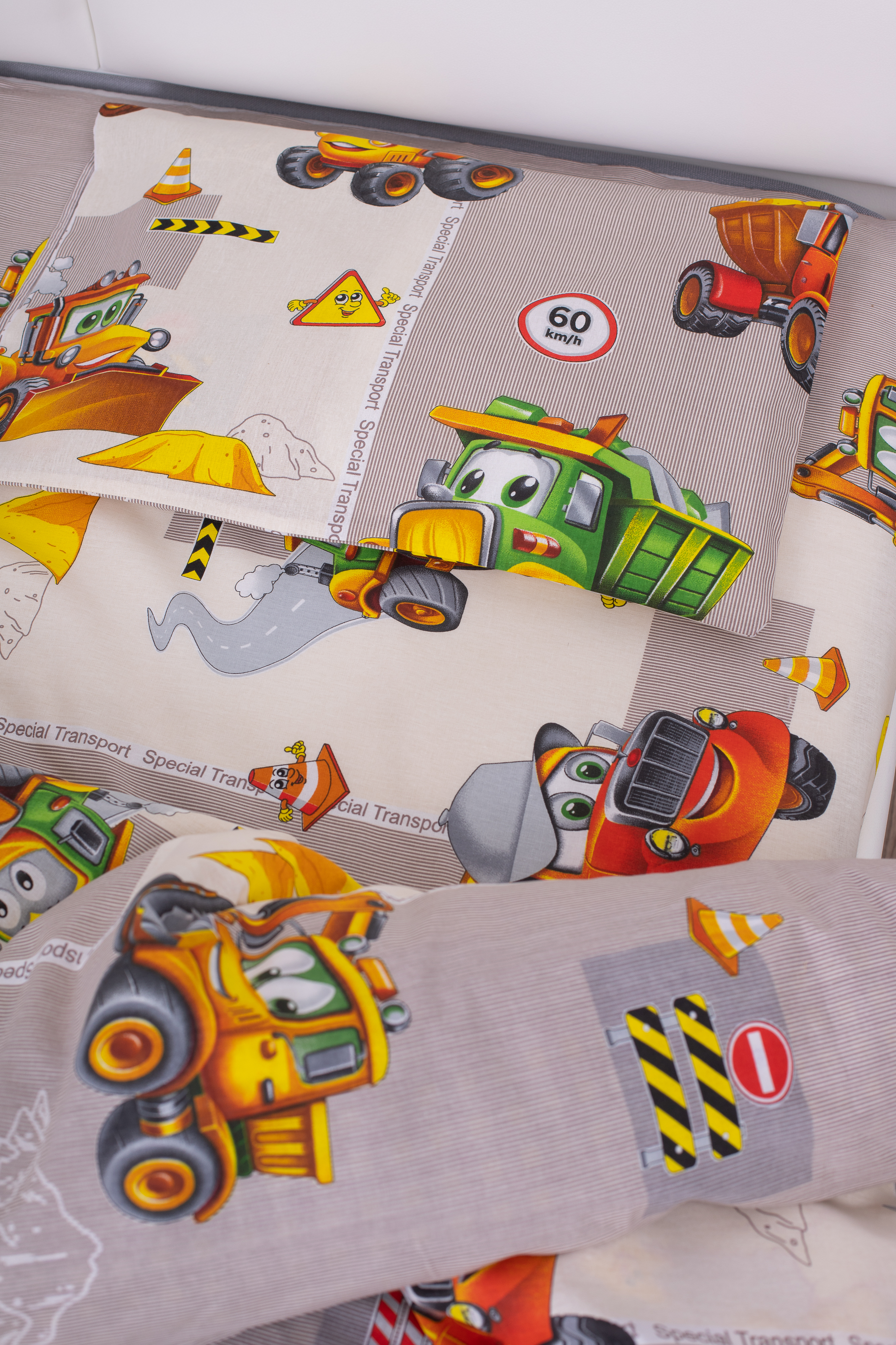 Комплект постельного белья MILANIKA Грузовичок 3 предм. - фото 4