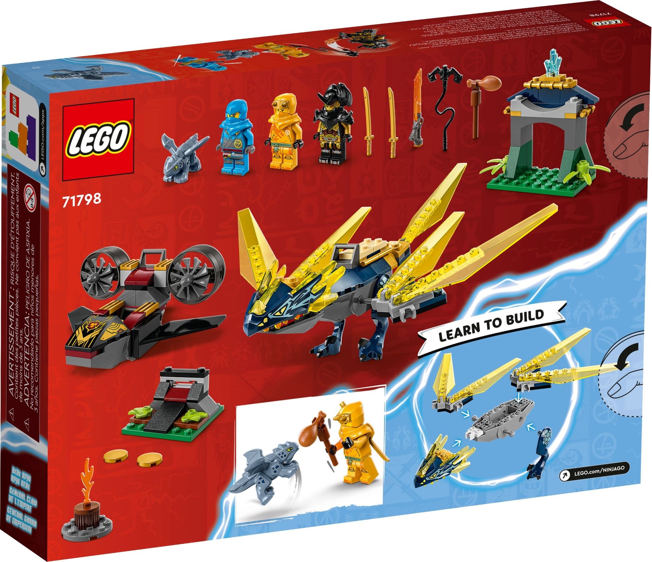 Конструктор LEGO NINJAGO 71798 157 дет. - фото 7