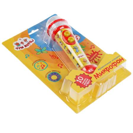 Игрушка музыкальная УМка Три Кота микрофон