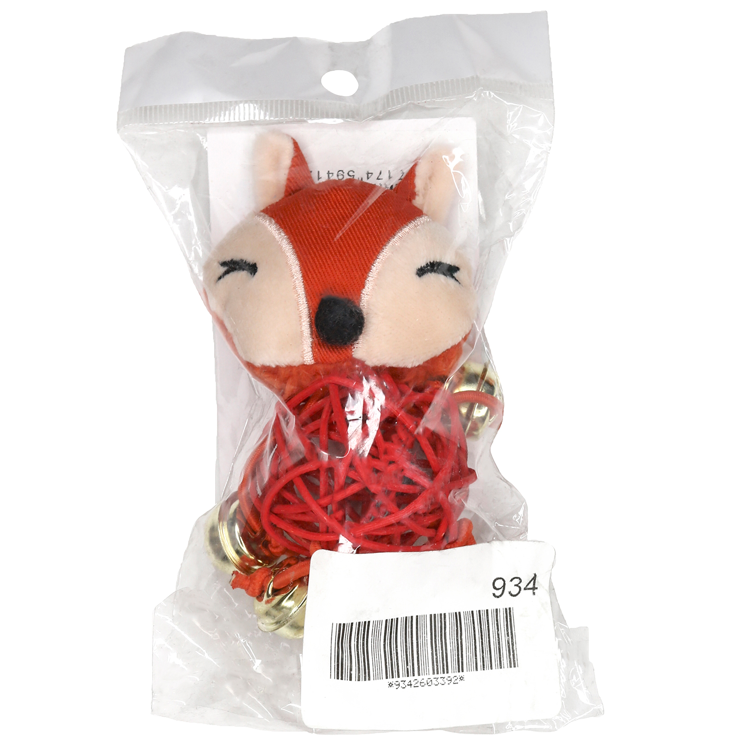 Игрушка для кошек Не один дома Бурундук с колокольчиком 860019-05RE1ro - фото 2