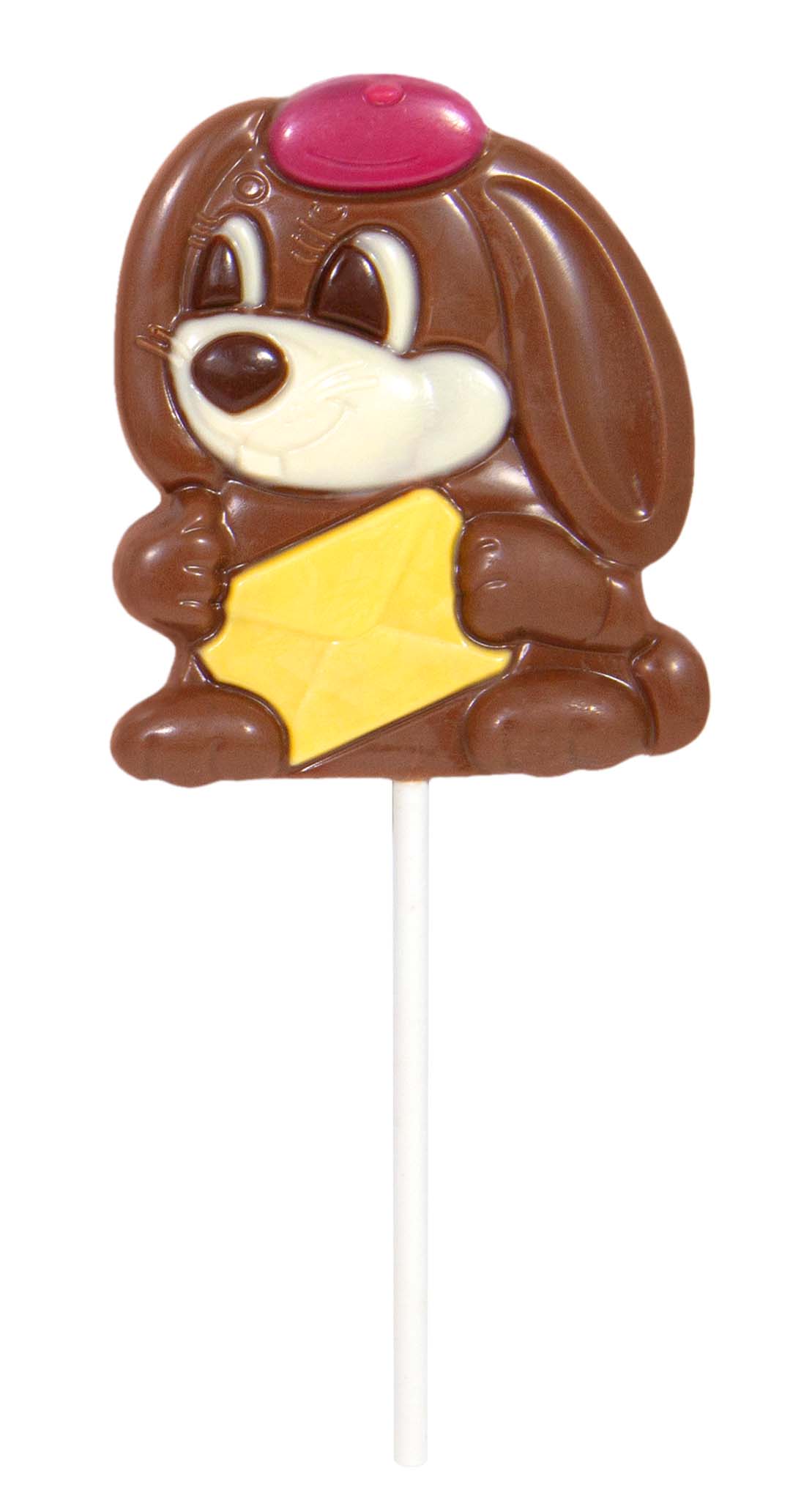 Кондитерское изделие из глазури Московская ореховая компания Шоколадная фигурка с печеньем Кролик - фото 5