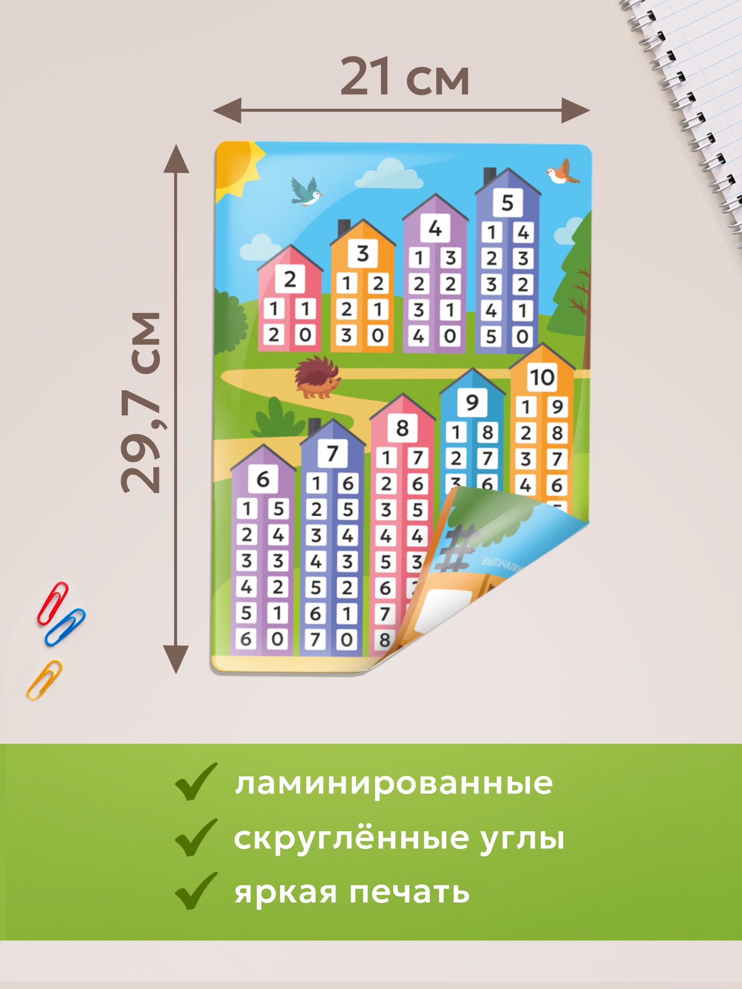 Планшетное пособие Выручалкин «Состав числа», 10 шт - фото 2