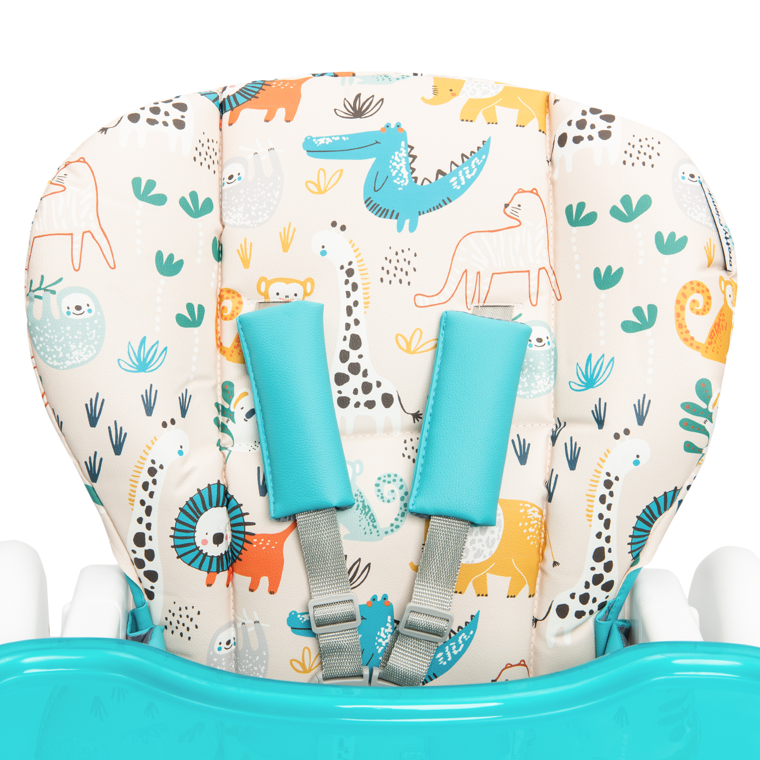 Стульчик для кормления Babyton Pretty Friends Turquoise классический - фото 14